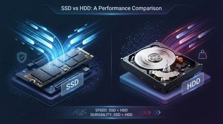 SSD and HDD storage drives compared for speed, capacity, and performance